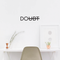 Vinyl Wall Art Decal - Doubt - Modern Motivational Minimalist Sticker Quote For Home Bedroom Gym Living Room Apartment Workplace Office Business Decor