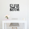 Vinyl Wall Art Decal - It's Your Time To Bloom - 17" x 22" - Trendy Inspirational Quote Positive Sticker For Home Bedroom Living Room Playroom Work Office Patio Decor Black 17" x 22" 2