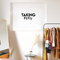 Vinyl Wall Art Decal - Taking Over - 10.5" x 22" - Modern Motivational Quote Sticker For Home Bed Bedroom Closet Living Room Work Office Business Decoration Black 10.5" x 22" 5