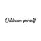 Vinyl Wall Art Decal - Outdream Yourself - Trendy Cute Inspirational Positive Self Esteem Quote Sticker For Bedroom Closet Bathroom Living Room Playroom School Office Decor   2