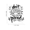 Vinyl Wall Art Decal - Don't Stop Until You're Proud - Modern Motivational Goals Quote Sticker For Home School Bedroom Work Office Classroom Decor   3