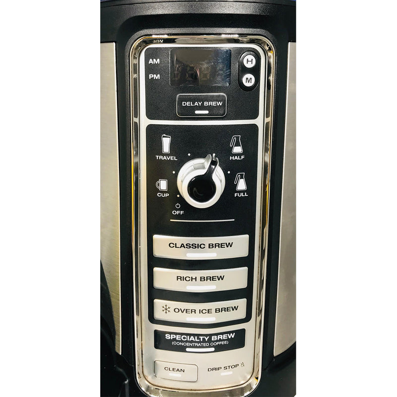 Ninja CF080Q Coffee Bar Auto-iQ Brewer with Glass Carafe Black