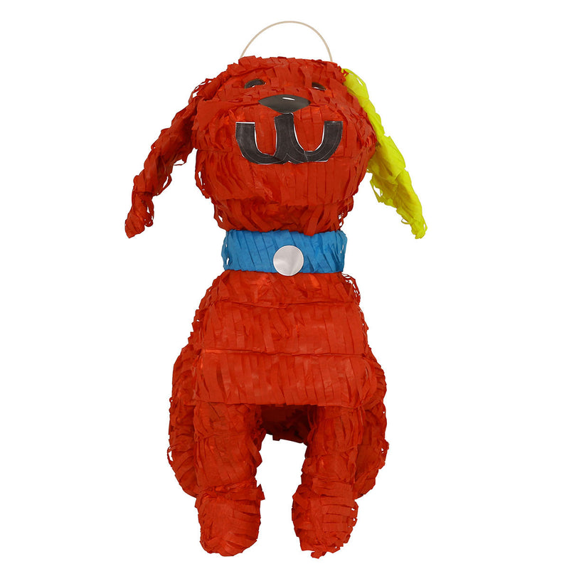 Lutema LTMRed Pup Pinata-274 Mexican Handcrafted