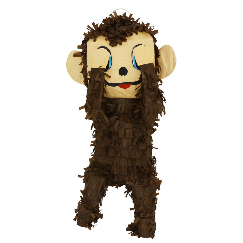 Lutema LTMMonkey Pinata Set-257 Mexican Handcrafted